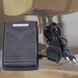 Fußanlasser Anlasser Fußpedal Nähmaschine mit Netzkabel 1 passend für Universal - Bild 1 von 9