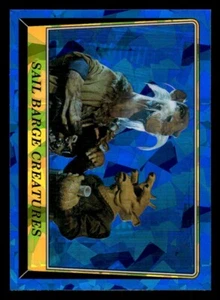 2023 Topps Chrome Sapphire Star Wars Return Of The Jedi Sail Barge Creatures - Picture 1 of 2