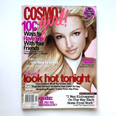 ✅ Cosmo Girl Magazine November 2003 Vol 5 Issue 9 - Britney Spears Cover - Image 1 of 4
