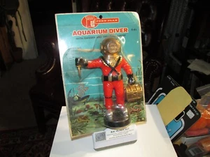 RARE Vintage PENN PLAX Veny Scuba Diver Bubbler Aquarium Decoration Aerator NOS - Picture 1 of 4