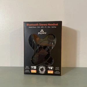 JayBird Bluetooth Stereo Headset JB-200 - earbuds, booklet, charge cord, unit - Picture 1 of 7