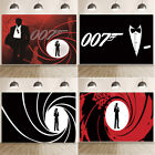 James Bond 007 Backdrop Banner Boys Birthday Party Photo Background Prop