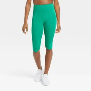 Leggings Donna Sculpt Ultra High-Rise Cropped, XS 13" - Tutto in Movimento, Verde - Foto 1 di 6