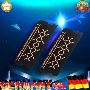 2 stücke Kühler Antioxidans Wärmeableitung Pad für PC DDR5 DDR4 DDR3 Speichermod - Photo 1/18