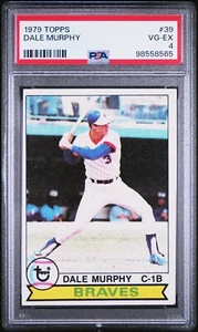 1979 TOPPS DALE MURPHY #39 PSA 4 - Picture 1 of 2