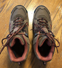 New In Box Merrell Azura Mid Waterproof Hiking Boots Womens 11 Wide Brown & Red