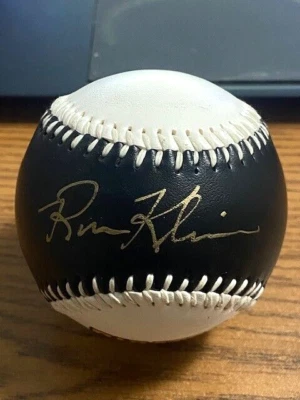 ¡LOGOTIPO DE PIRATAS AUTOGRAFIADO FIRMADO POR RON KLINE BÉISBOL!  ¡Senadores! Foto 1 de 2