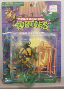 Nuovo 1998 Playmates TMNT Modellino Leo Teenage Mutant Ninja Turtle Leonardo - Foto 1 di 7