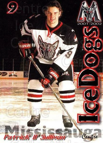 2001-02 Mississauga Ice Dogs #12 Patrick O'Sullivan - Image 1 of 1