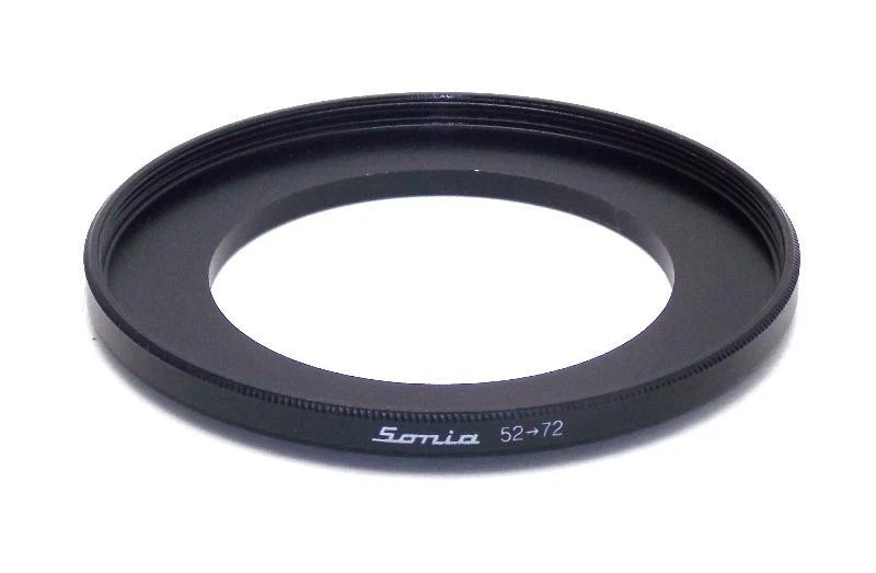 Metal Step up ring 52mm to 72mm 52-72 Sonia New Adapter - Image 1 of 1