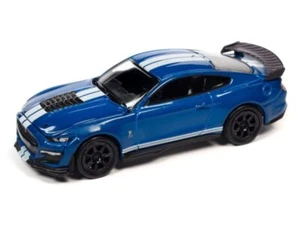 FORD Mustang - SHELBY GT-500 Carbonio - 2021 - Bluemetallico - Auto World 1:64 - Foto 1 di 6