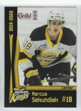 2019-20 Brandon Wheat Kings (WHL) Marcus Sekundiak