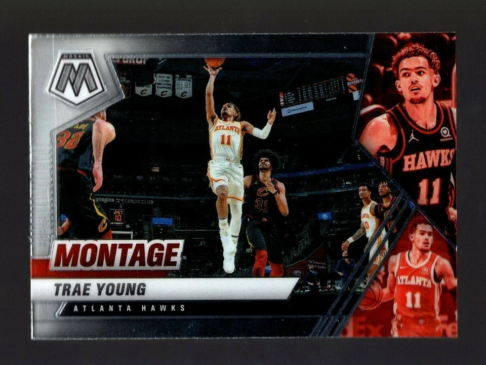 2020-21 MOSAIC MONTAGE #29 TRAE YOUNG ATLANTA HAWKS - Image 1 of 1