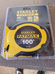 Regla de cinta larga FatMax Stanley 34-130 3/8" x 100' - Imagen 1 de 2