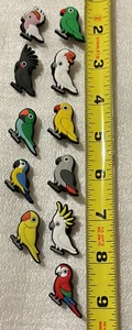 Birds set of 11 shoe charms for crocs - Picture 1 of 3
