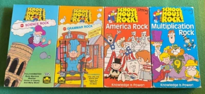 School House Rock - Science Grammar America Multiplication VHS + FREE DVDs - Image 1 of 2