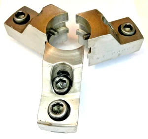 Kitagawa 8" - B-208 Adaptive Jaws to W/S #3 Collet pads W/T nuts & Screws (B60) - Picture 1 of 5