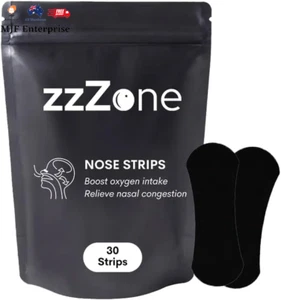 Nose Strips - Extra Strength Nasal Strips for Snoring, Breathing and Exercise - - Picture 1 of 12