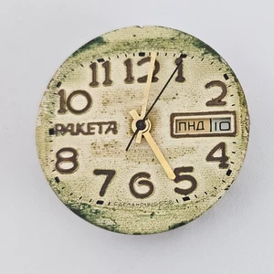 Vintage Mechanisms Watch USSR Raketa 2628.HA Soviet Watch Parts - Bild 1 von 5