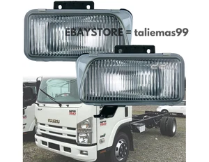 1 par de luces antiniebla izquierda y derecha para Isuzu Elf NPR NQR NPR-HD NLR 2008-ON - Imagen 1 de 9