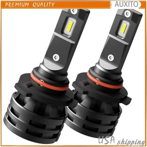 AUXITO 9005 HB3 LED Headlight Kit Bulb Replace Super Halogen White High Low Beam - Picture 1 of 10