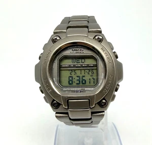 Reloj de titanio CASIO G-SHOCK MR-G MRG-200T - funciona, correa no bloqueada - Imagen 1 de 12