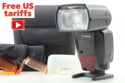 Tested [ N MINT+++ w/ Case Filter ] Canon Speedlite 600EX II-RT Flash From JAPAN - Image 1 of 4