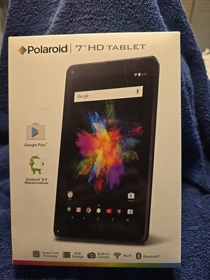 Polaroid 7" HD Android Tablet  Google Open Box 8GB - Image 1 of 4