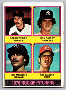 1976 TOPPS #599 RON GUIDRY YANKEES ROOKIE - Picture 1 of 3