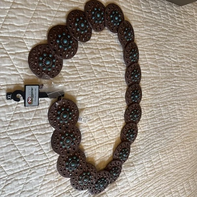 Cinturón Mujer Cuero Marrón Foto 1 de 4