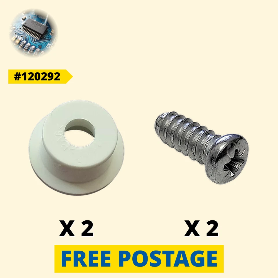 Cerniere in plastica bianca Ikea x 2 120292 per scarpiera BRUSALI BISSA [Slovacchia]