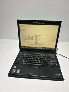 IBM Thinkpad T43 14" Laptop Pentium M 512MB Ram senza unità stivali bios no P/S - Foto 1 di 15