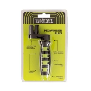 9604 Ernie Ball Peg Winder Plus Gitarrensaitenwickler Geschwindigkeitsabzieher Brücke Pin - Bild 1 von 7