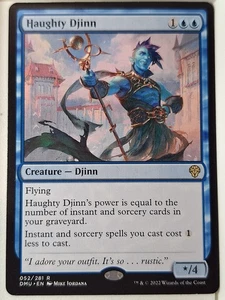 Haughty Djinn - Dominaria United - Magic the Gathering MTG Nice! - Picture 1 of 3