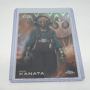 2025 Topps Chrome Star Wars Maz Kanata Ray Wave - Bild 1 von 6