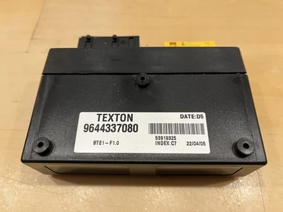 Centralina capote Peugeot 206 CC centralina capote TEXTON 9644337080 dal 2005 - Immagine 1 di 3