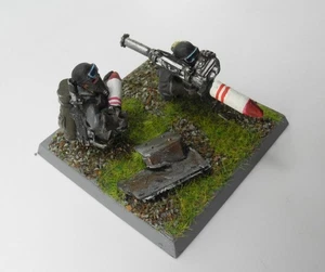 STEEL LEGION MISSILE LAUNCHER TEAM Metal Astra Militarum Army 40K 1990s 6 - Picture 1 of 3