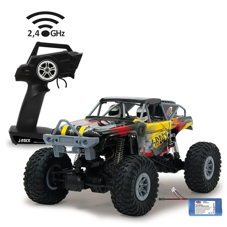 Jamara J-Rock Crawler RC Modellauto Geländewagen Offroad 4WD Li-Ion 1:10 2,4GHz  - Bild 1 von 4