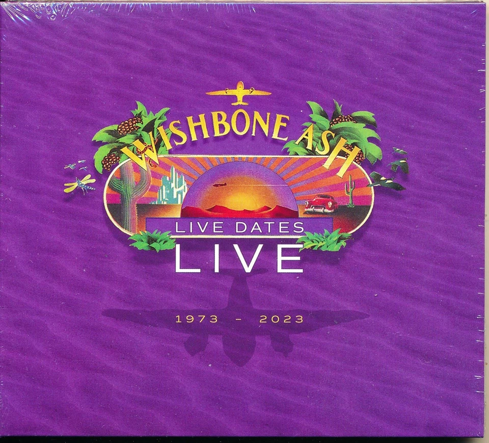 WISHBONE ASH "Live Dates Live" (CD 2023) OVP in Folie, Klassiker Live - Bild 1 von 2