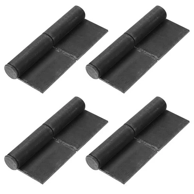 Paquete de 4 bisagras de puerta de acero al carbono de 6" x 2-2/3" con pasador extraíble Foto 1 de 4
