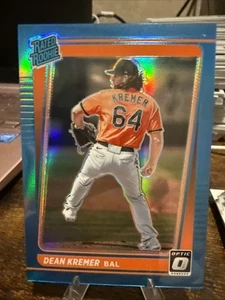 Panini Optic Carolina 2021 azul #81 Dean Kremer - Imagen 1 de 2