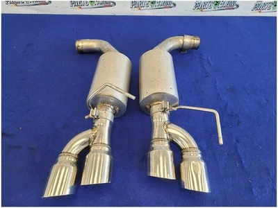 2018-2023 Ford Mustang GT S550 5.0 Pair Steeda Mufflers Quad Tip Exhaust Scuffs - Image 1 of 4