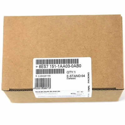 1P 6ES7151-1AA03-0AB0 SIEMENS 6ES7 151-1AA03-0AB0  Interface Module New Sealed - Image 1 of 4