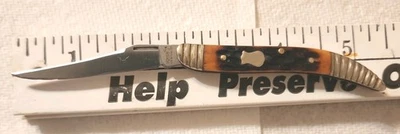 Boker Plus 440 Toothpick Stainless Single Blade Folding Knife - Image 1 of 4