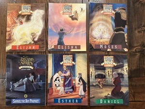 Animated Stories From The OLD  Testament Bible Coloring/Activity Books Lot Of 6 - Imagen 1 de 9