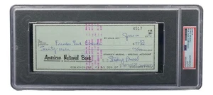 Stan Musial St. Louis Cardinals Signed  Bank Check PSA/DNA 85025564 - Picture 1 of 4