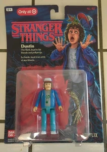 Stranger Things Dustin Action Figure #02 w/ Demogorgon BAF Bandai NEW Netflix - Picture 1 of 2