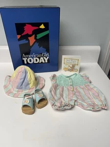 American Girl Bitty Baby Sommer Spaß Outfit - nicht mehr produziert 2002, kein Ball - Bild 1 von 9