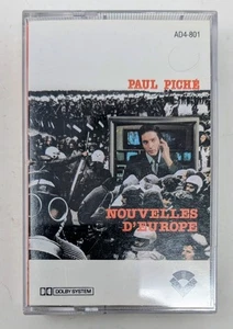 Paul Piché – Nouvelles D'Europe (1984) - Canada - Cassette VG (Tested) - Picture 1 of 5