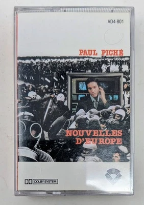 Paul Piché – Nouvelles D'Europe (1984) - Canada - Cassette VG (Tested) - Image 1 of 4